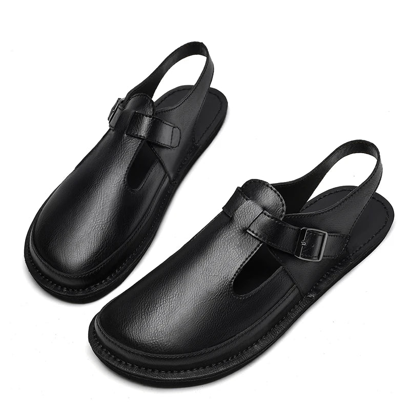 Summer Men'S Sandals Comfortable Lightweight Fashionable Sandals Outdoor Casual Slippers Oil Resistant Waterproof Home Sandals