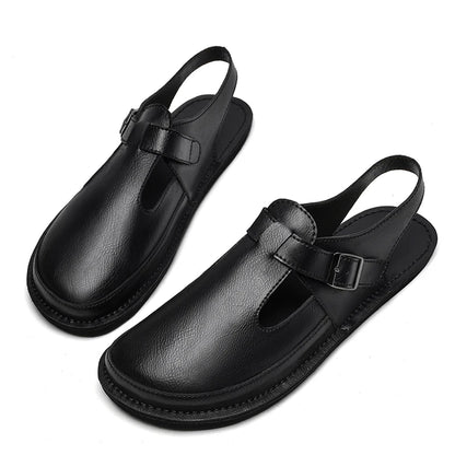 Summer Men'S Sandals Comfortable Lightweight Fashionable Sandals Outdoor Casual Slippers Oil Resistant Waterproof Home Sandals