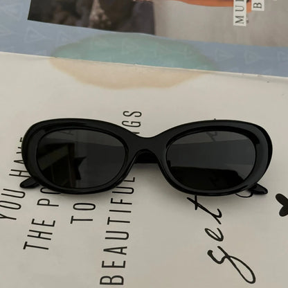 Women's UV Protection Driving Sunglasses — Fashionable Round Frame