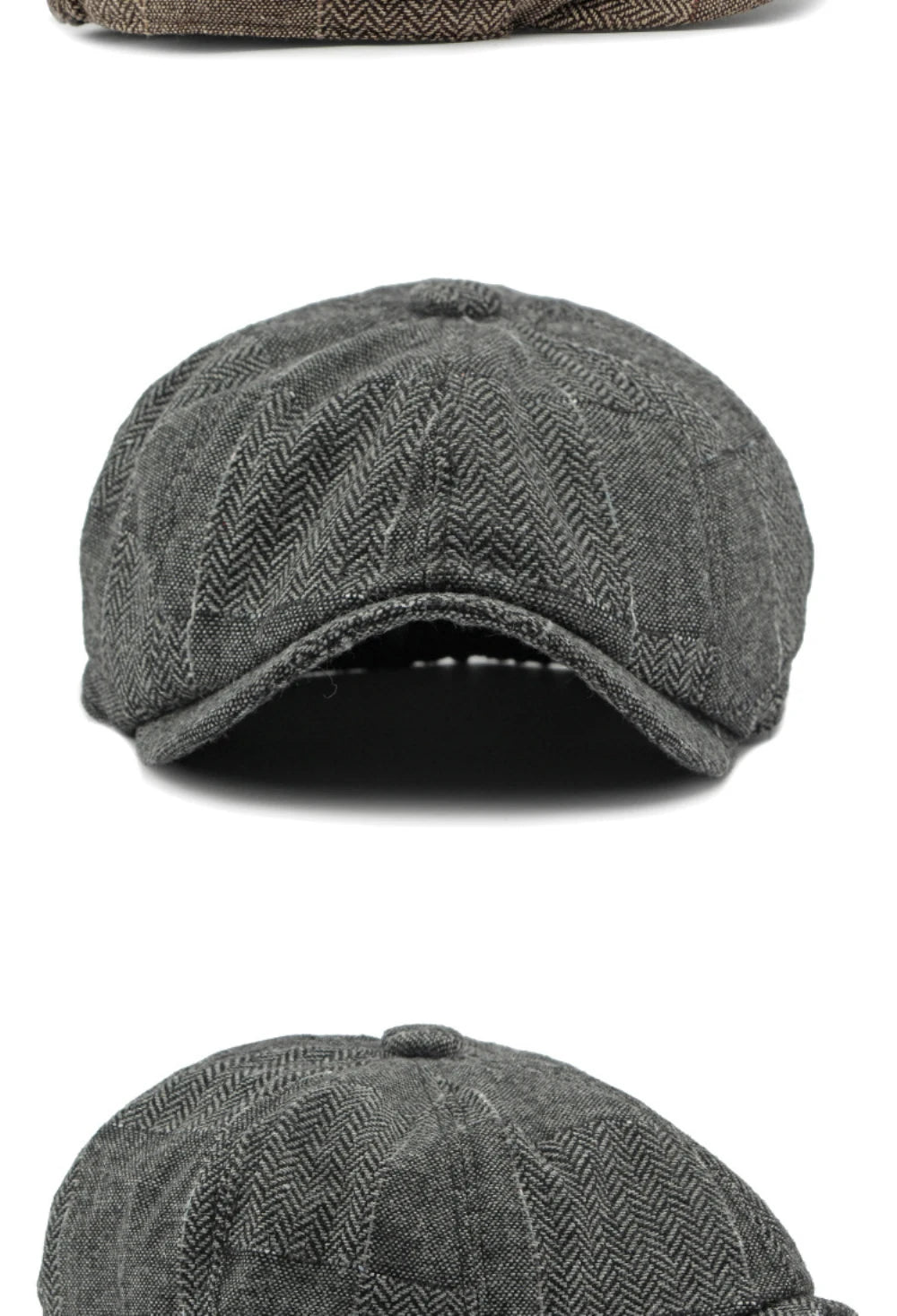 HT4341 Beret Cap Spring Autumn Caps for Men Women Vintage Plaid Octagonal Cap Hat Female Retro Artist Painter Male Beret Hats