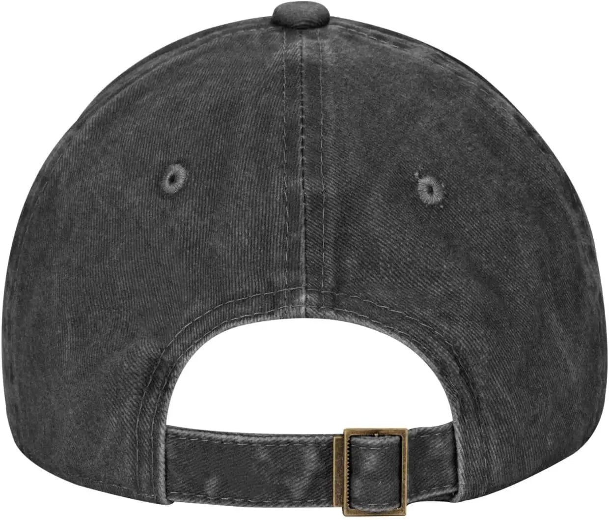 Funny Shooting Slogan Dad Hat — Washed Denim Baseball Cap for Men & Women