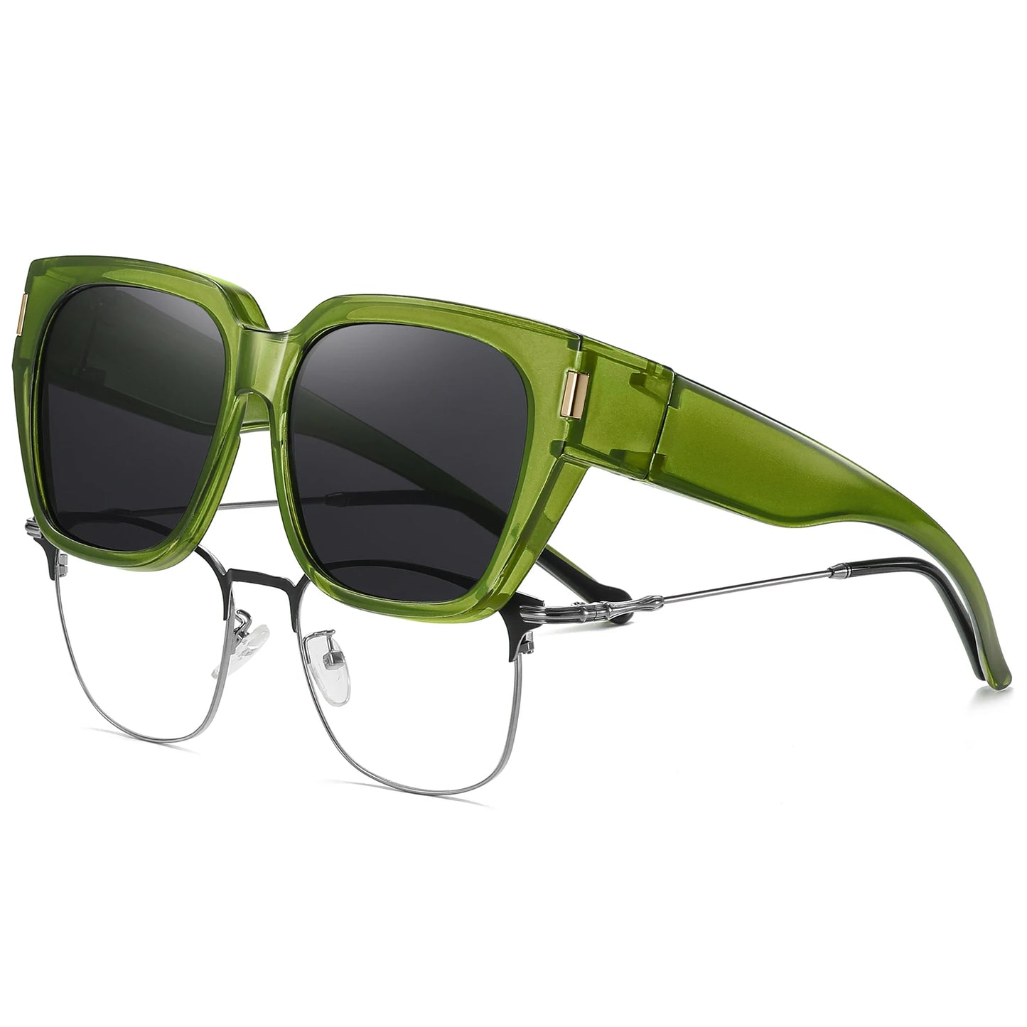 Women's Polarized Sunglasses – Anti-Glare UV400 Square Frame