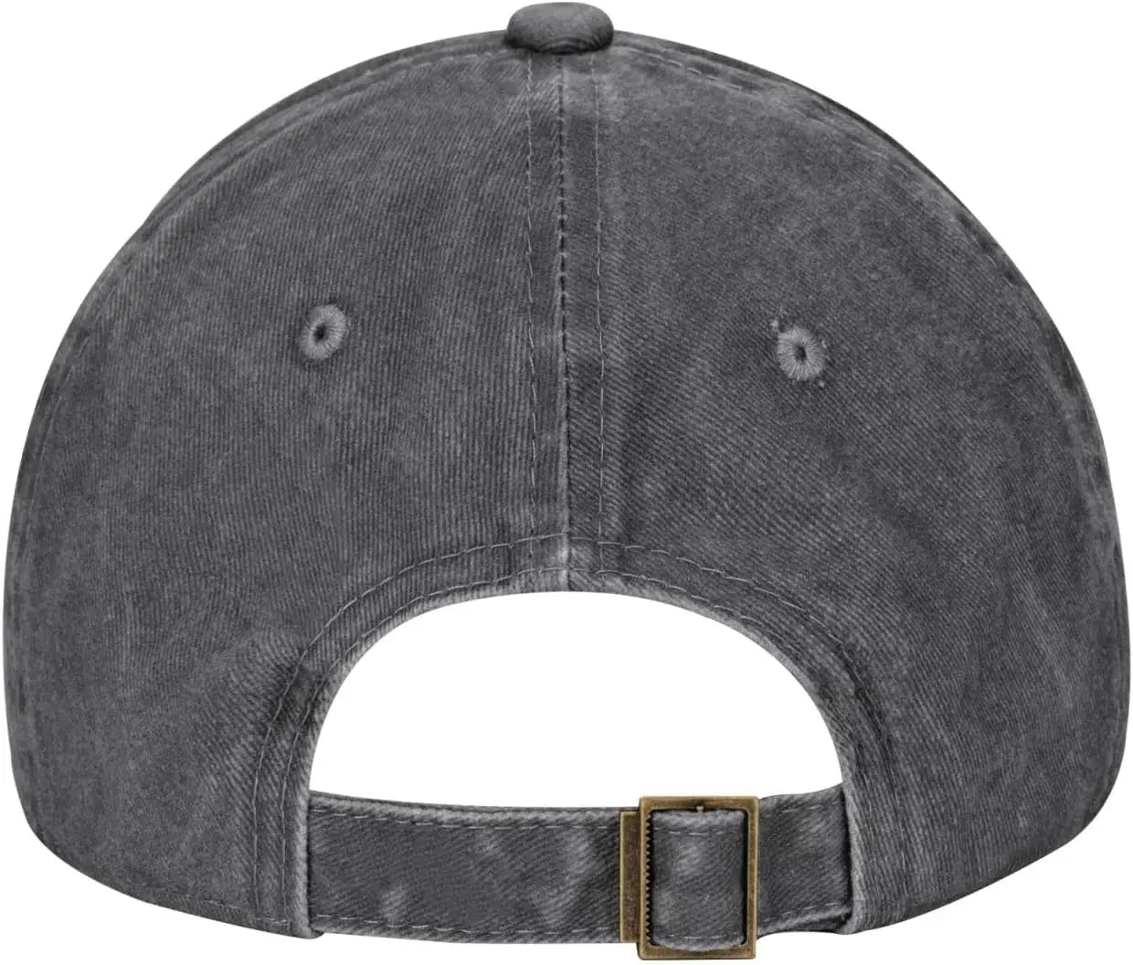 Funny Shooting Slogan Dad Hat — Washed Denim Baseball Cap for Men & Women