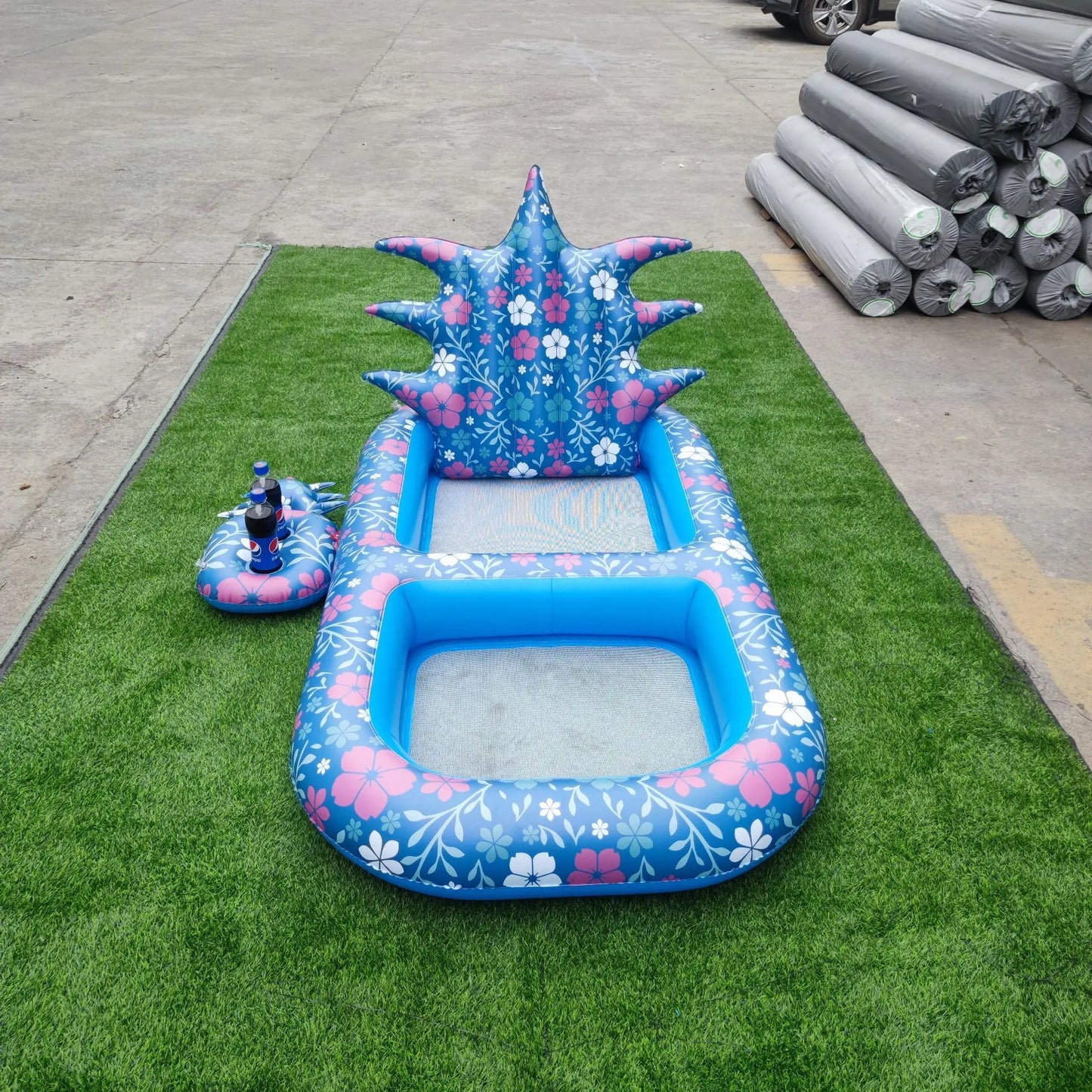 Inflatable Toys Accessories Summer Beach Party Play Inflatable Ride-ons Inflatable Water Float Floating Water Mat