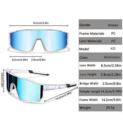 Windproof UV Protection Sunglasses – Unisex Outdoor Sports