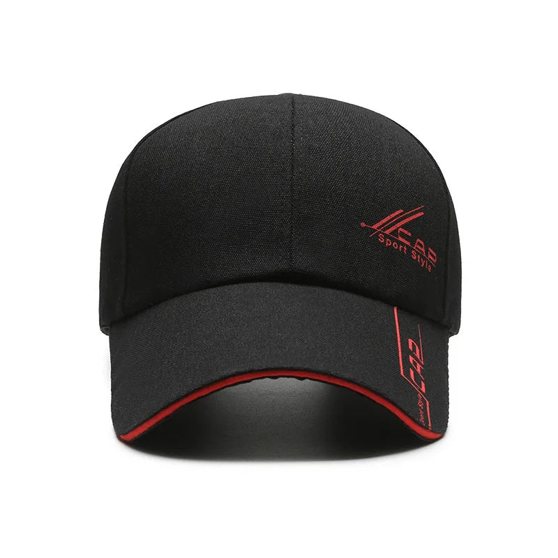 Long Brim Baseball Cap — Outdoor Sun & Fishing Hat for Men & Women