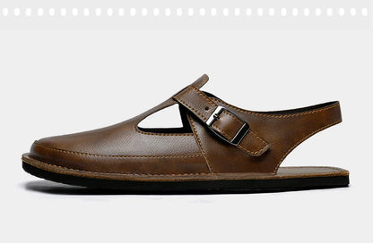 Summer Men'S Sandals Comfortable Lightweight Fashionable Sandals Outdoor Casual Slippers Oil Resistant Waterproof Home Sandals
