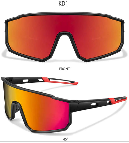 Windproof UV Protection Sunglasses – Unisex Outdoor Sports