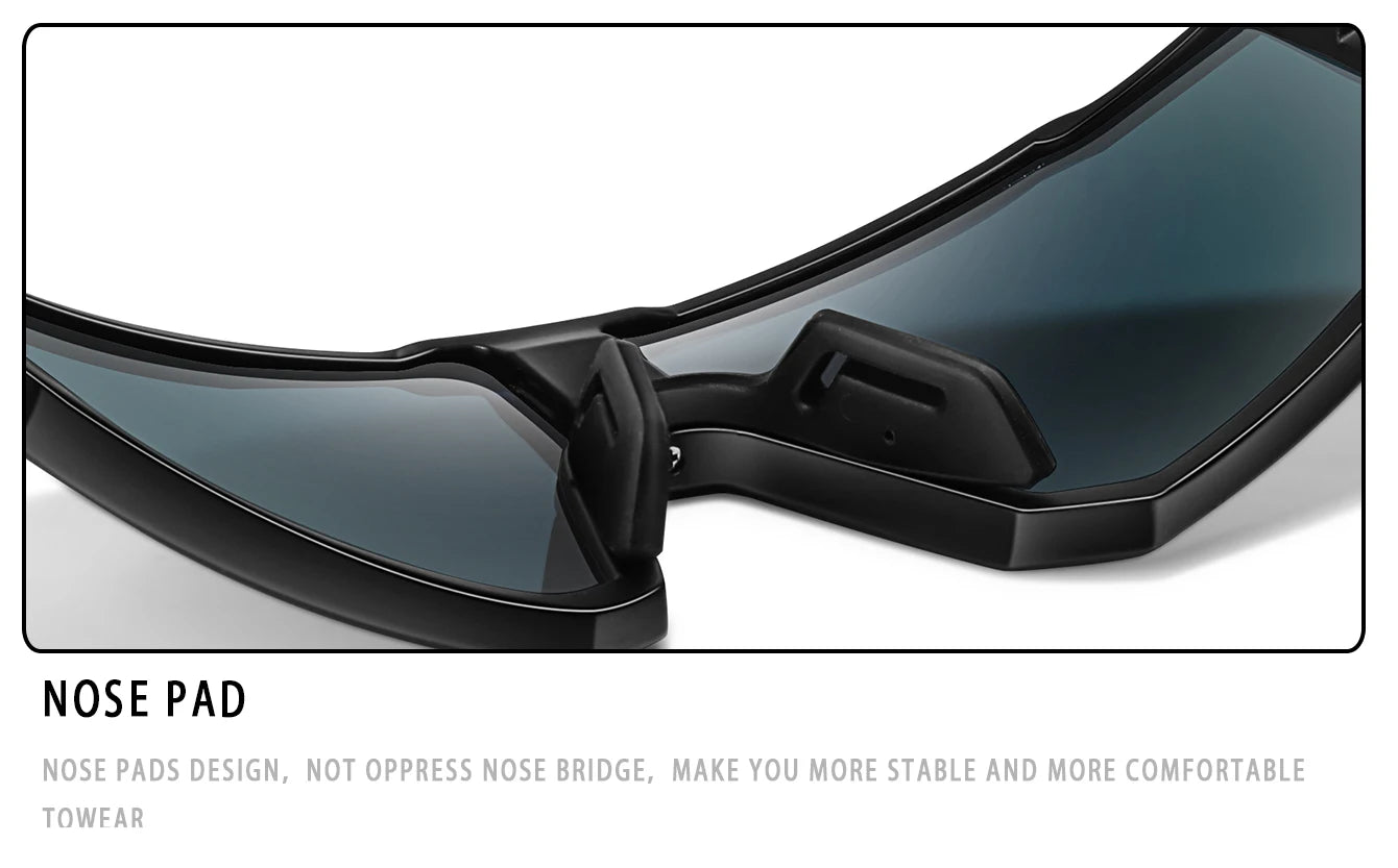Windproof UV Protection Sunglasses – Unisex Outdoor Sports