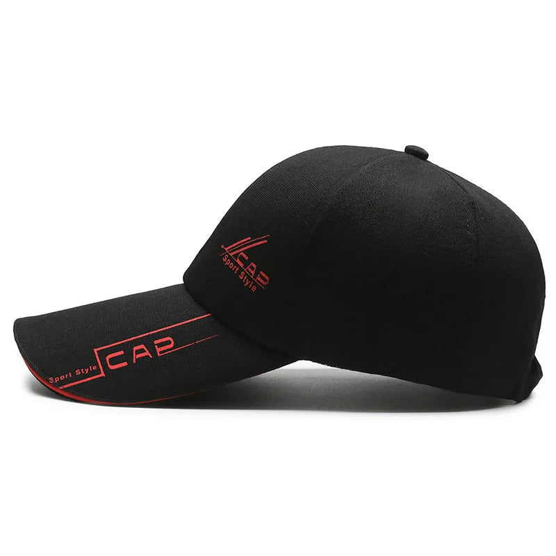 Long Brim Baseball Cap — Outdoor Sun & Fishing Hat for Men & Women