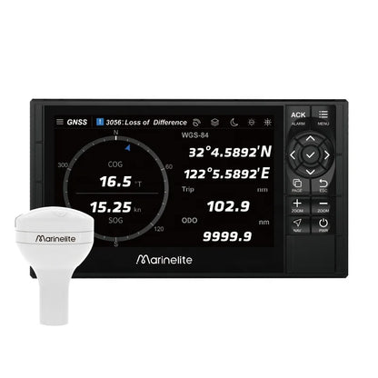 GN9000 Marine GNSS Navigator – GPS/Glonass/Galileo/Beidou Chart Plotter