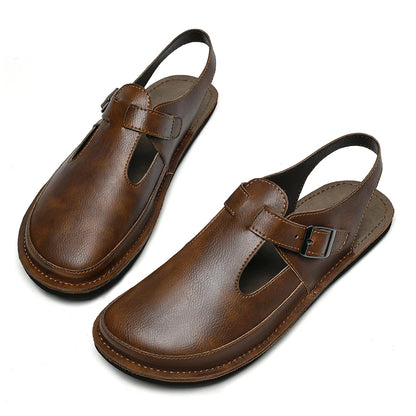 Summer Men'S Sandals Comfortable Lightweight Fashionable Sandals Outdoor Casual Slippers Oil Resistant Waterproof Home Sandals