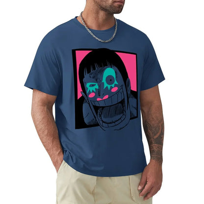 One Piece Bon Clay / Mr.2 Bon Kurei Vintage Graphic T-Shirt — Men's Cotton Anime Tee