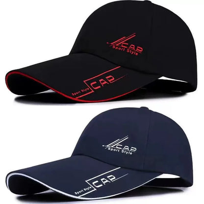 Long Brim Baseball Cap — Outdoor Sun & Fishing Hat for Men & Women