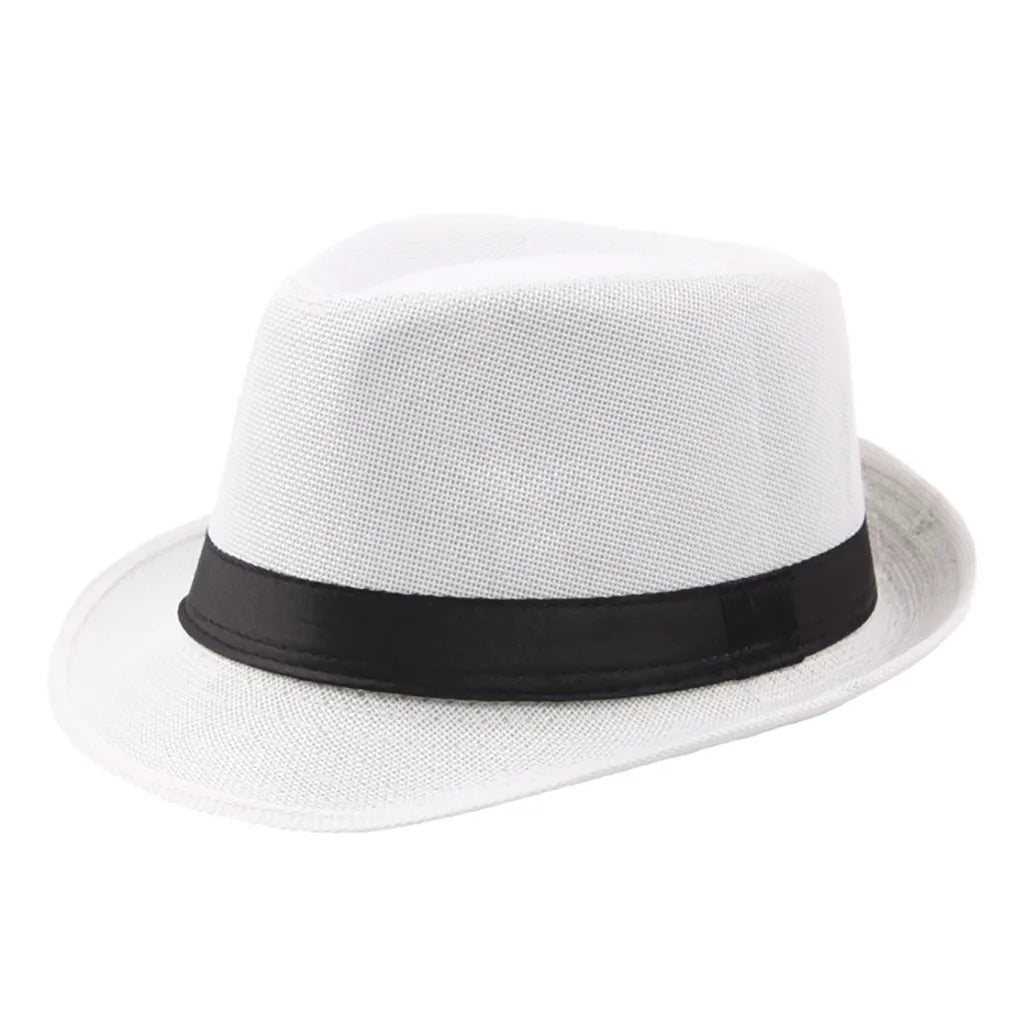 Cycling Caps Summer Men's Hats Fedoras Top Jazz Hat Bucket Bowler Hats Chapeau Fedora Hats Women Black Hat Wedding Caps