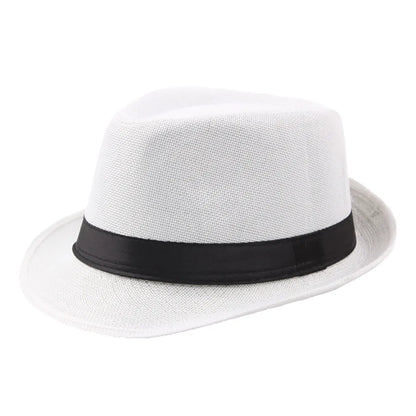 Cycling Caps Summer Men's Hats Fedoras Top Jazz Hat Bucket Bowler Hats Chapeau Fedora Hats Women Black Hat Wedding Caps
