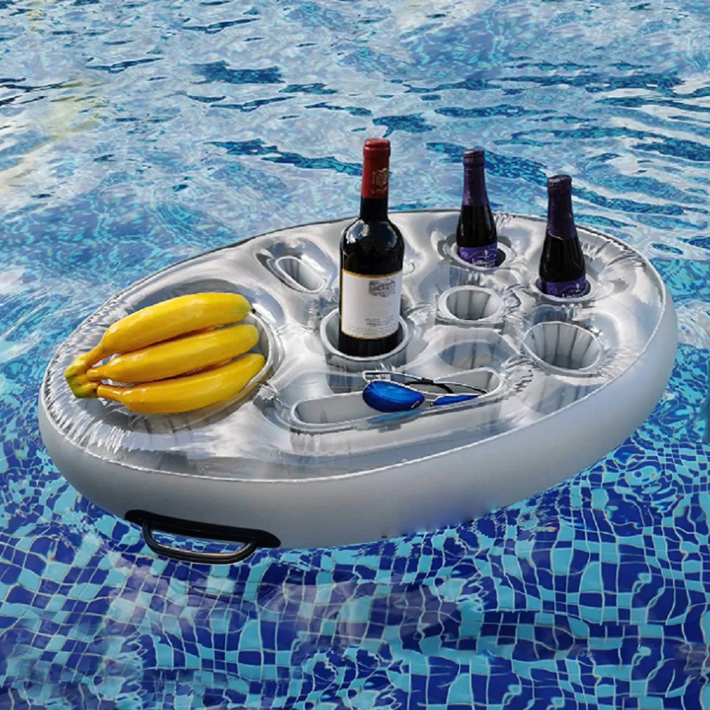 Inflatable Pool Float Cup Holder & Drink Tray 