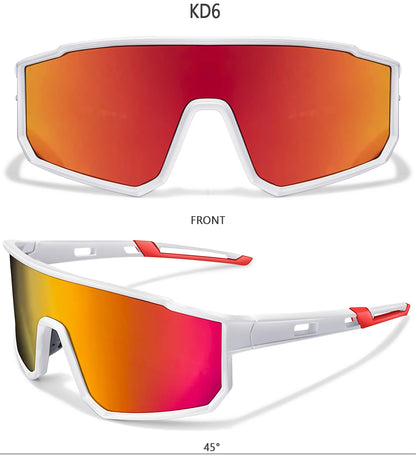 Windproof UV Protection Sunglasses – Unisex Outdoor Sports