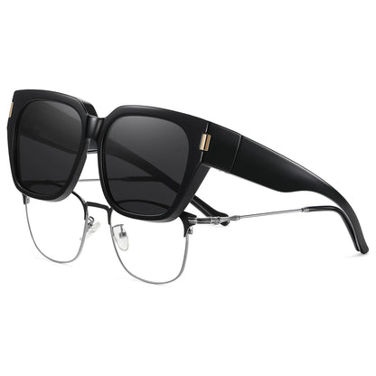 Women's Polarized Sunglasses – Anti-Glare UV400 Square Frame