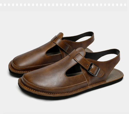 Summer Men'S Sandals Comfortable Lightweight Fashionable Sandals Outdoor Casual Slippers Oil Resistant Waterproof Home Sandals