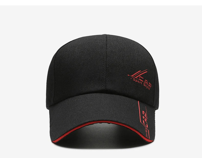 Long Brim Baseball Cap — Outdoor Sun & Fishing Hat for Men & Women