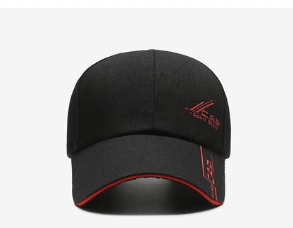 Long Brim Baseball Cap — Outdoor Sun & Fishing Hat for Men & Women