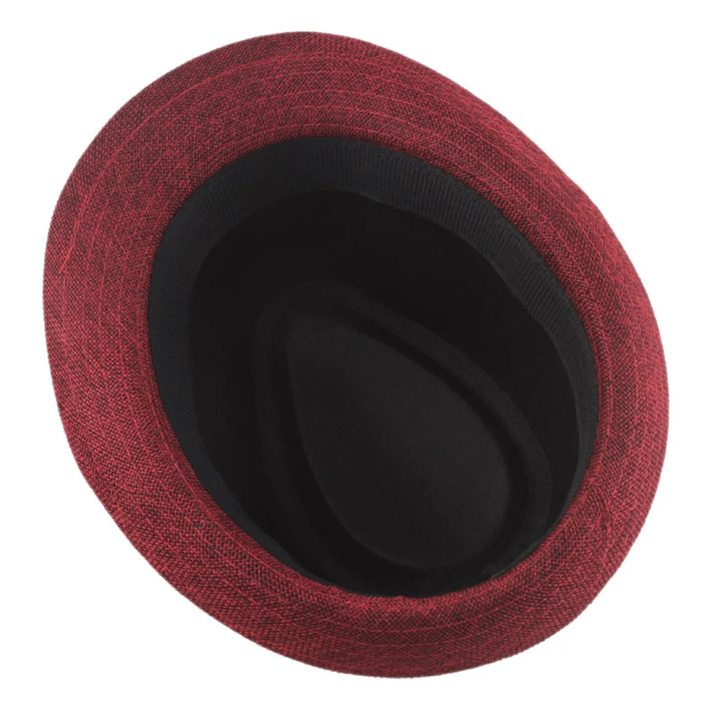 Cycling Caps Summer Men's Hats Fedoras Top Jazz Hat Bucket Bowler Hats Chapeau Fedora Hats Women Black Hat Wedding Caps