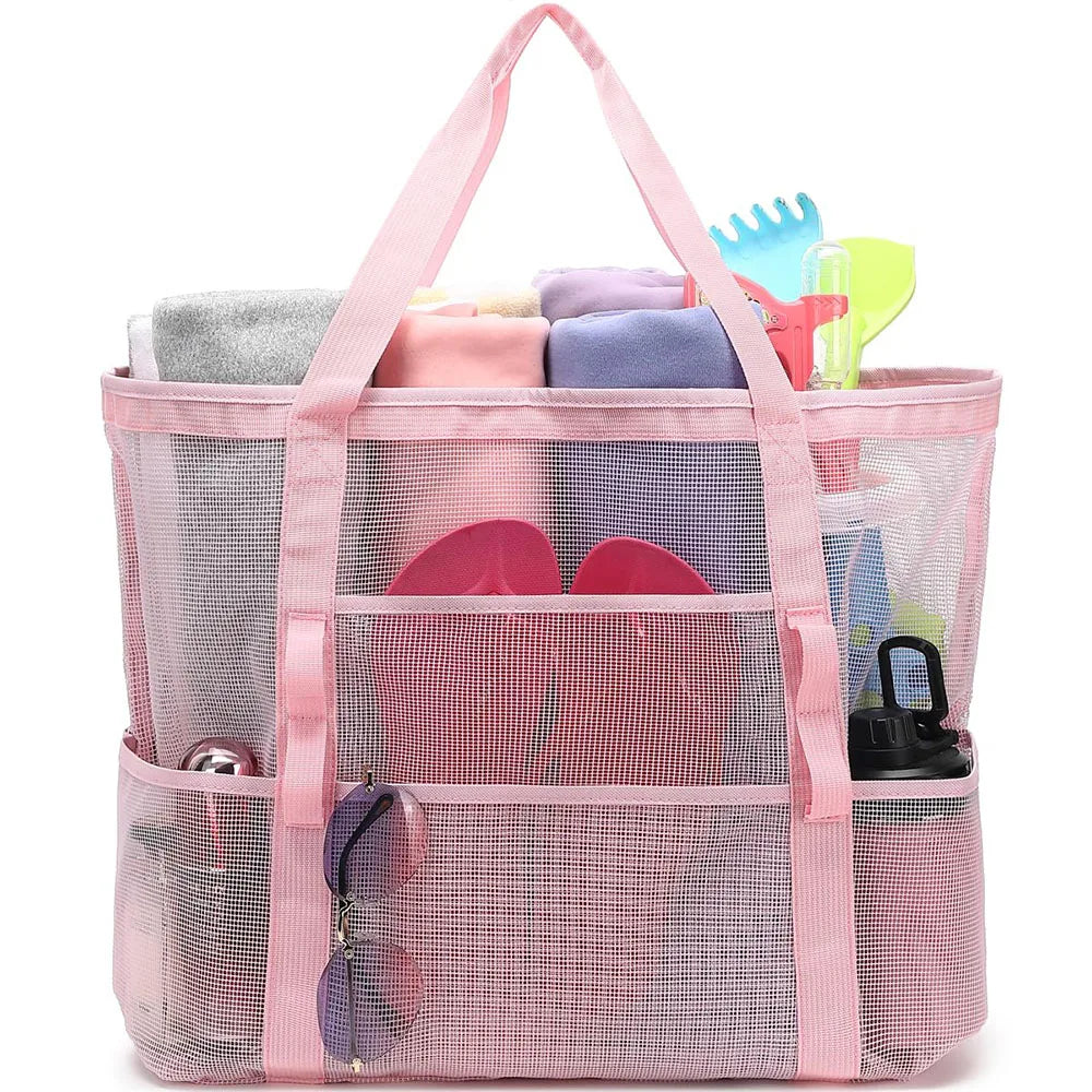 Mesh Beach Bag Waterproof Sandproo