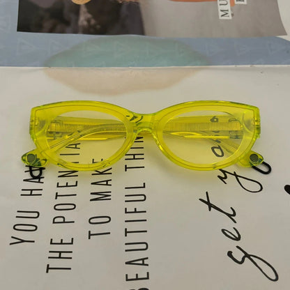 Women's UV Protection Driving Sunglasses — Fashionable Round Frame