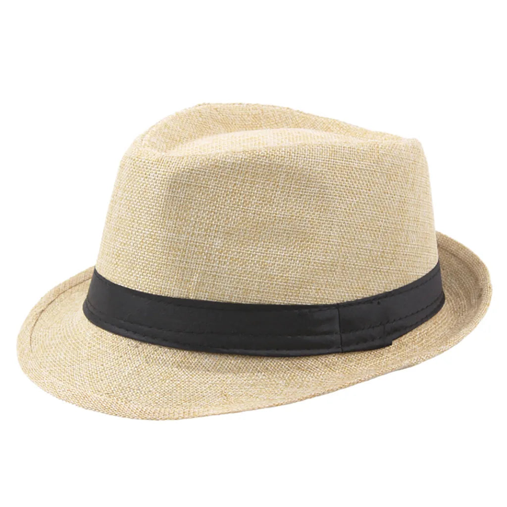 Cycling Caps Summer Men's Hats Fedoras Top Jazz Hat Bucket Bowler Hats Chapeau Fedora Hats Women Black Hat Wedding Caps