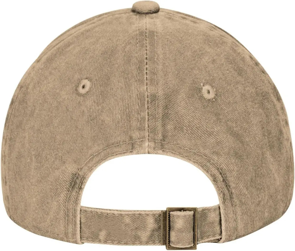 Funny Shooting Slogan Dad Hat — Washed Denim Baseball Cap for Men & Women
