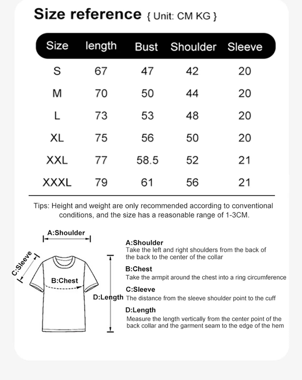 Men's 100% Cotton Solid Colour T-Shirt — Breathable Casual Beach Tee