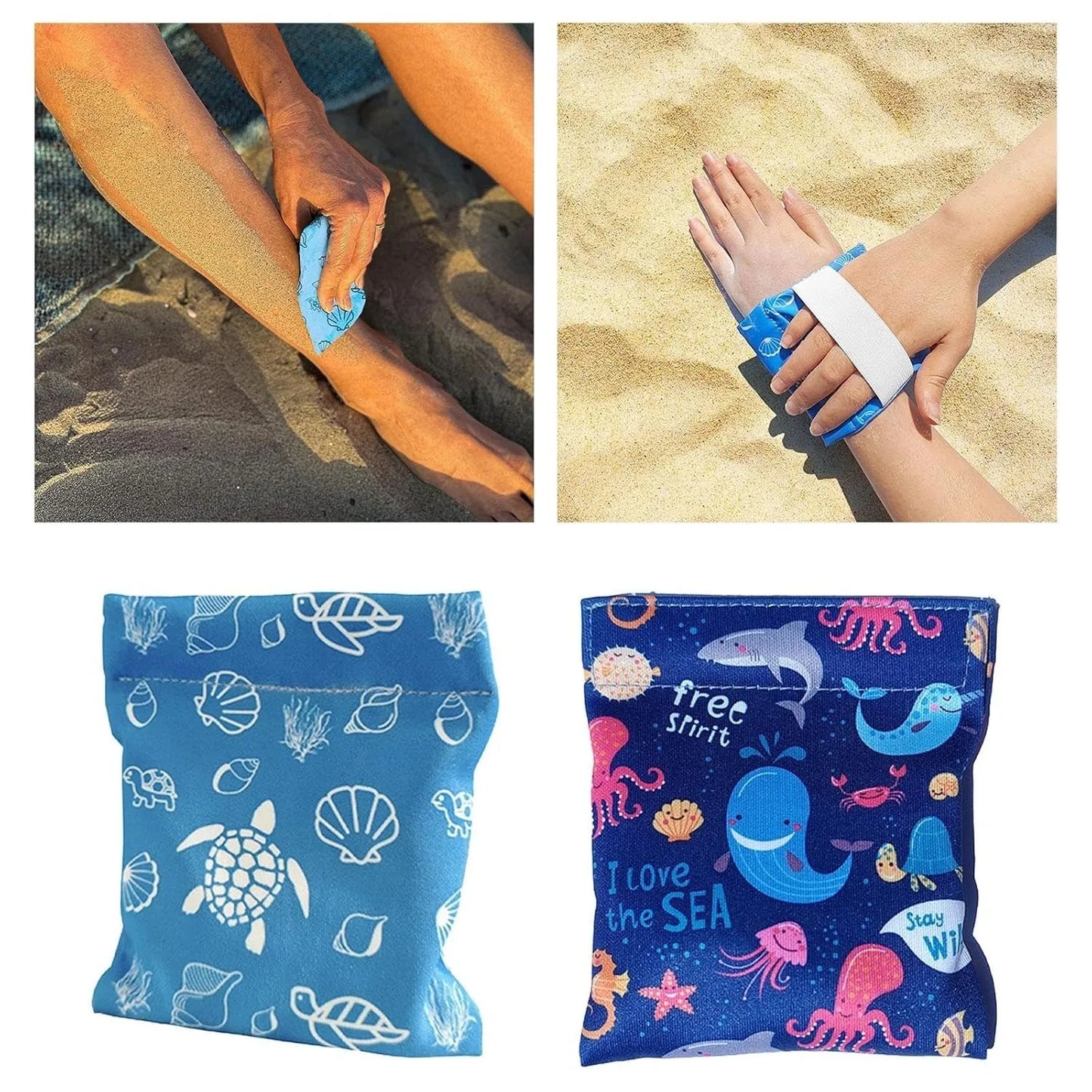 Beach Vacation Essentials Sand Remover Bag 
