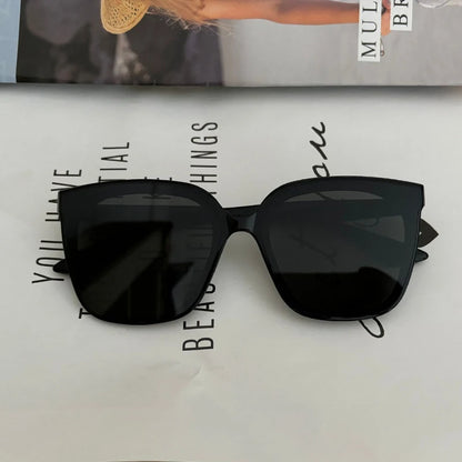 Women's UV Protection Driving Sunglasses — Fashionable Round Frame