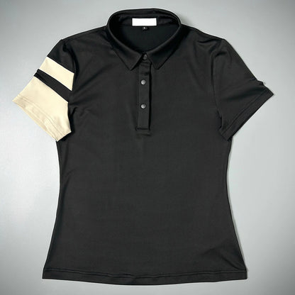 Summer New Style Golf Clothing - Women's Polo Shirt  Short Sleeves  Breathable And Versatile  Suitable For All Occasions