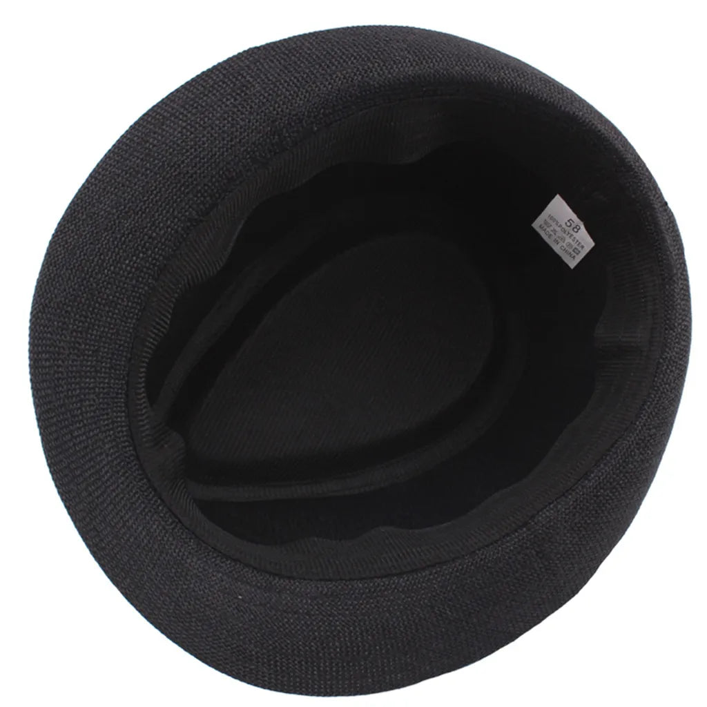Cycling Caps Summer Men's Hats Fedoras Top Jazz Hat Bucket Bowler Hats Chapeau Fedora Hats Women Black Hat Wedding Caps