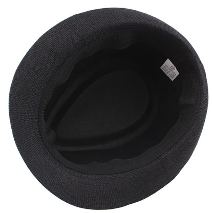 Cycling Caps Summer Men's Hats Fedoras Top Jazz Hat Bucket Bowler Hats Chapeau Fedora Hats Women Black Hat Wedding Caps
