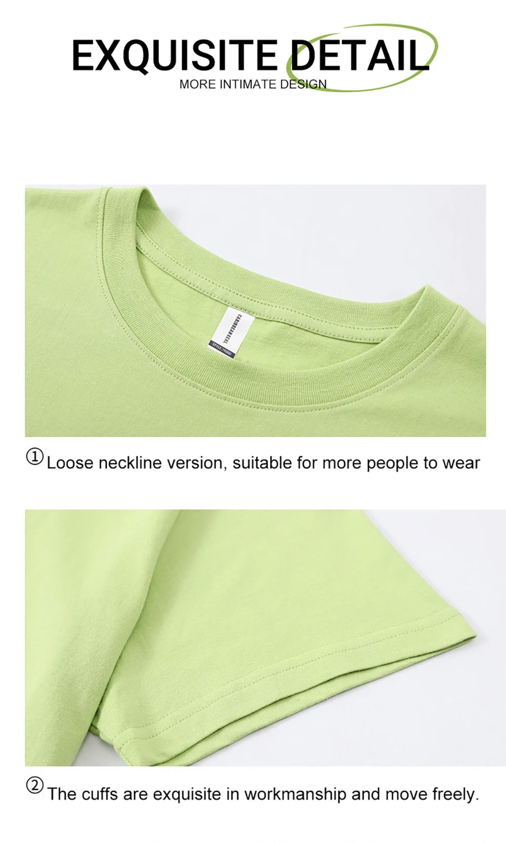 Men's 100% Cotton Solid Colour T-Shirt — Breathable Casual Beach Tee