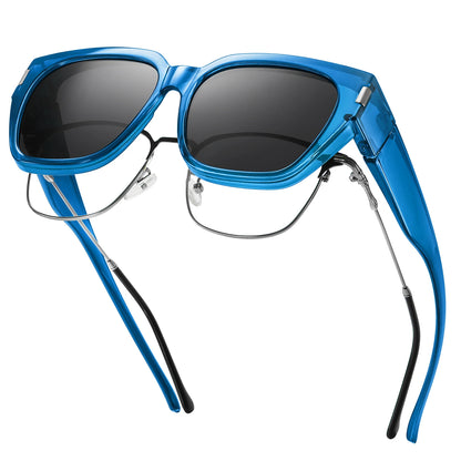 Women's Polarized Sunglasses – Anti-Glare UV400 Square Frame