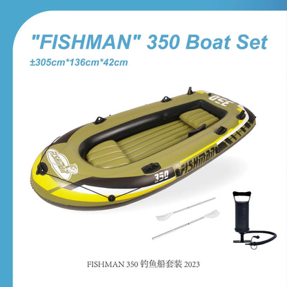200 Boat Set 'FISHMAN' Outdoor Inflatable Water 