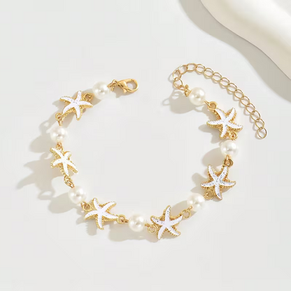 Cheville Océan Étoile de Mer – Accessoire Bohème pour l'Été